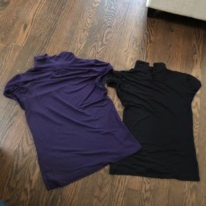 Bundle H&M turtleneck cap sleeve tops